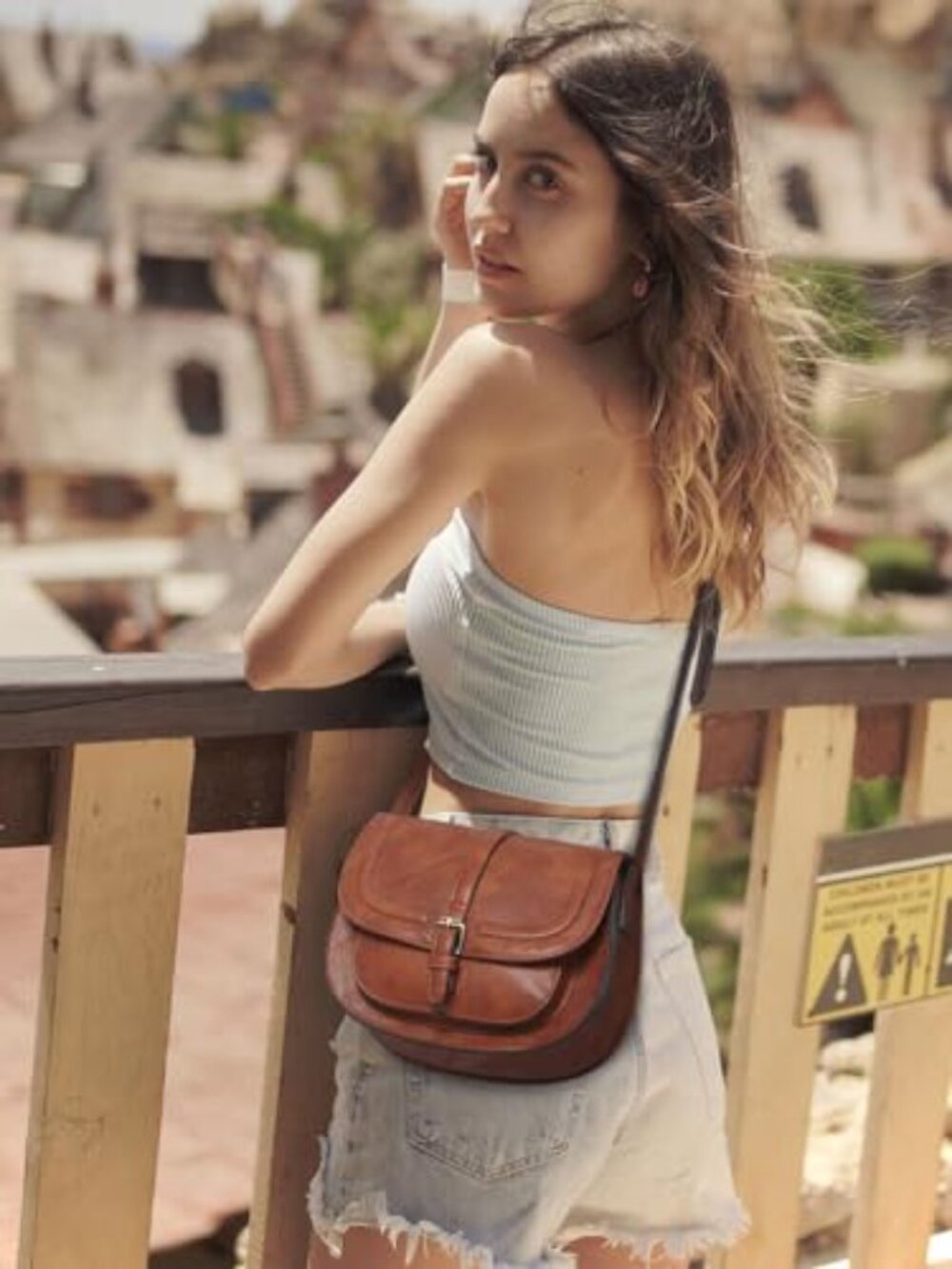 Crossbody Bag for Women Small Shoulder Saddle Purse and Boho Cross body